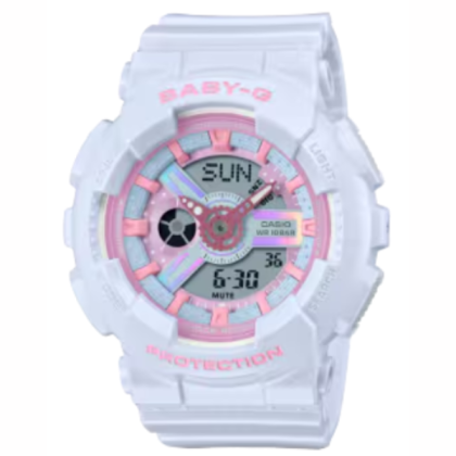 Casio Baby-G BA-110FH-2A Resin Band Digital-Analog Women Watch